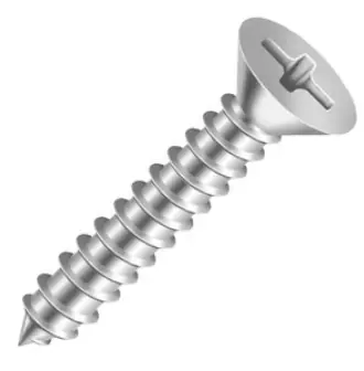 50 Pçs Parafuso Chata Phillips Inox Atarrachante 4,8 X 45
