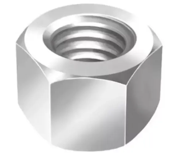50x Peças Porca Sextavada Ma 7mm Chave 11mm Zincado Branco