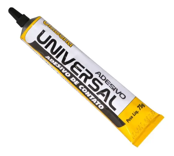30 Un Cola Universal Contato Preta Base Borracha 75g Ciabond