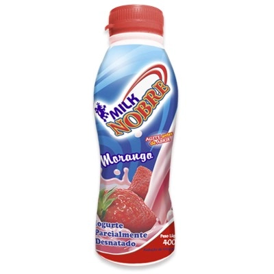 Iogurte Milk Nobre Morango 400gr