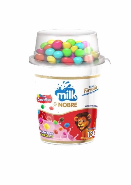 Iogurte Milknobre 130g Confeitos