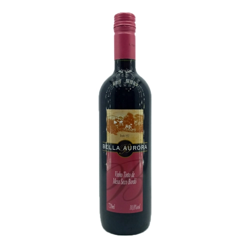 Vinho Tinto Bella Aurora Bordo Seco 720ml