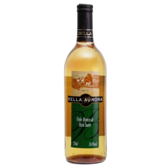 Vinho Bela Aurora Branco De Messa Suave 750 Ml