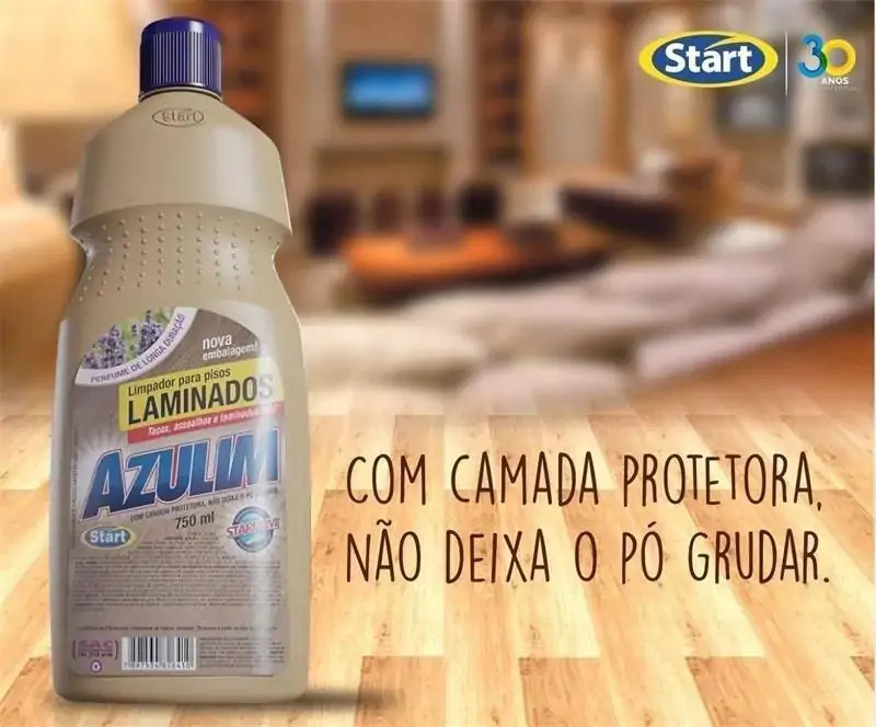 Limpa pisos laminados azulim