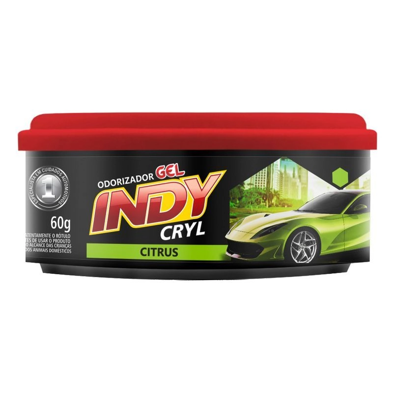Indy Odorizador Gel Citrus 12x60g