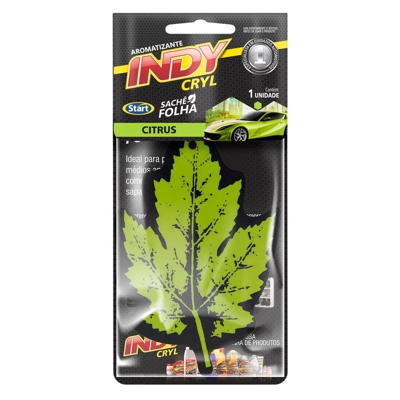 Folha Aromatizante Pcarro Indy Citrus