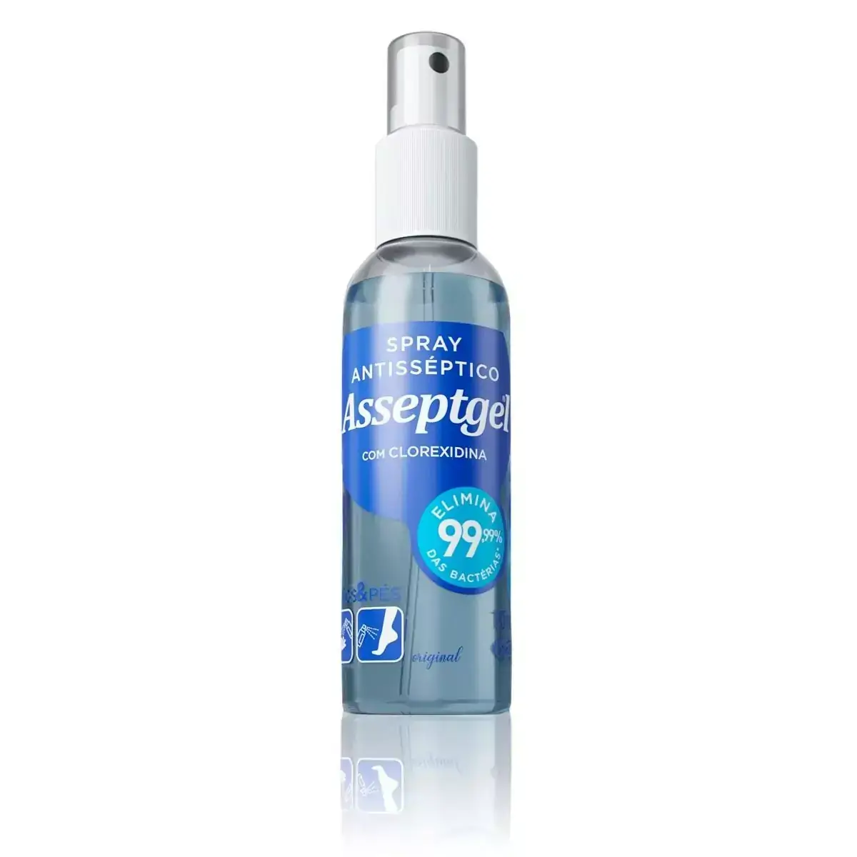 Spray Antisséptico Asseptgel C/ Clorexidina 120ml