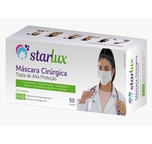Mascara Cirurgica Descartavel Galeno Unidade