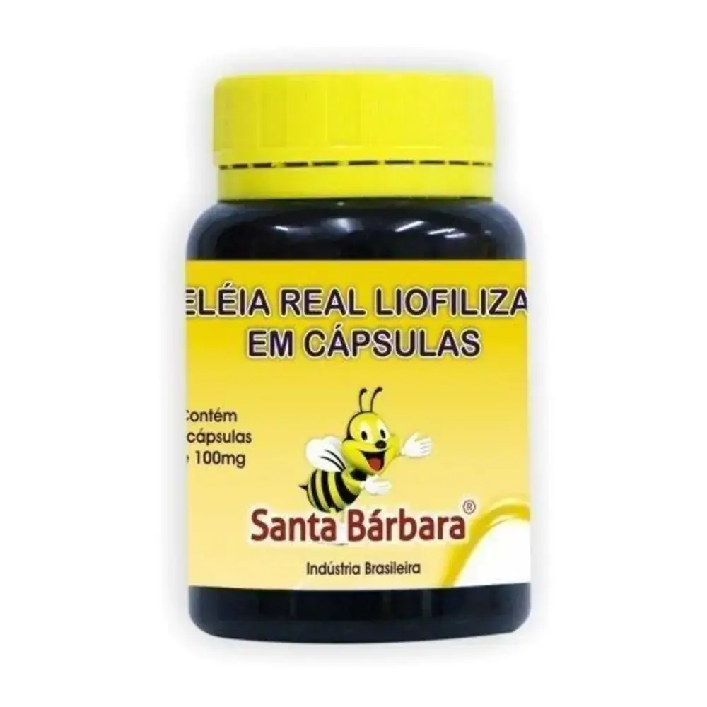 Geleia Real Liofilizada 30 Capsulas Santa Helena