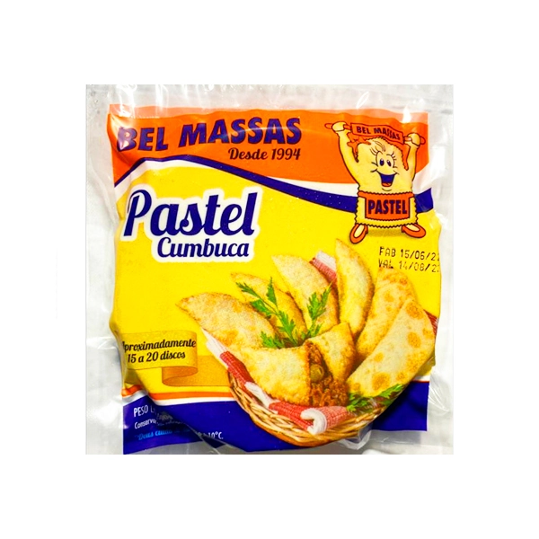 Massa Para Pastel Cumbuca Bel Massas Pacote 500g