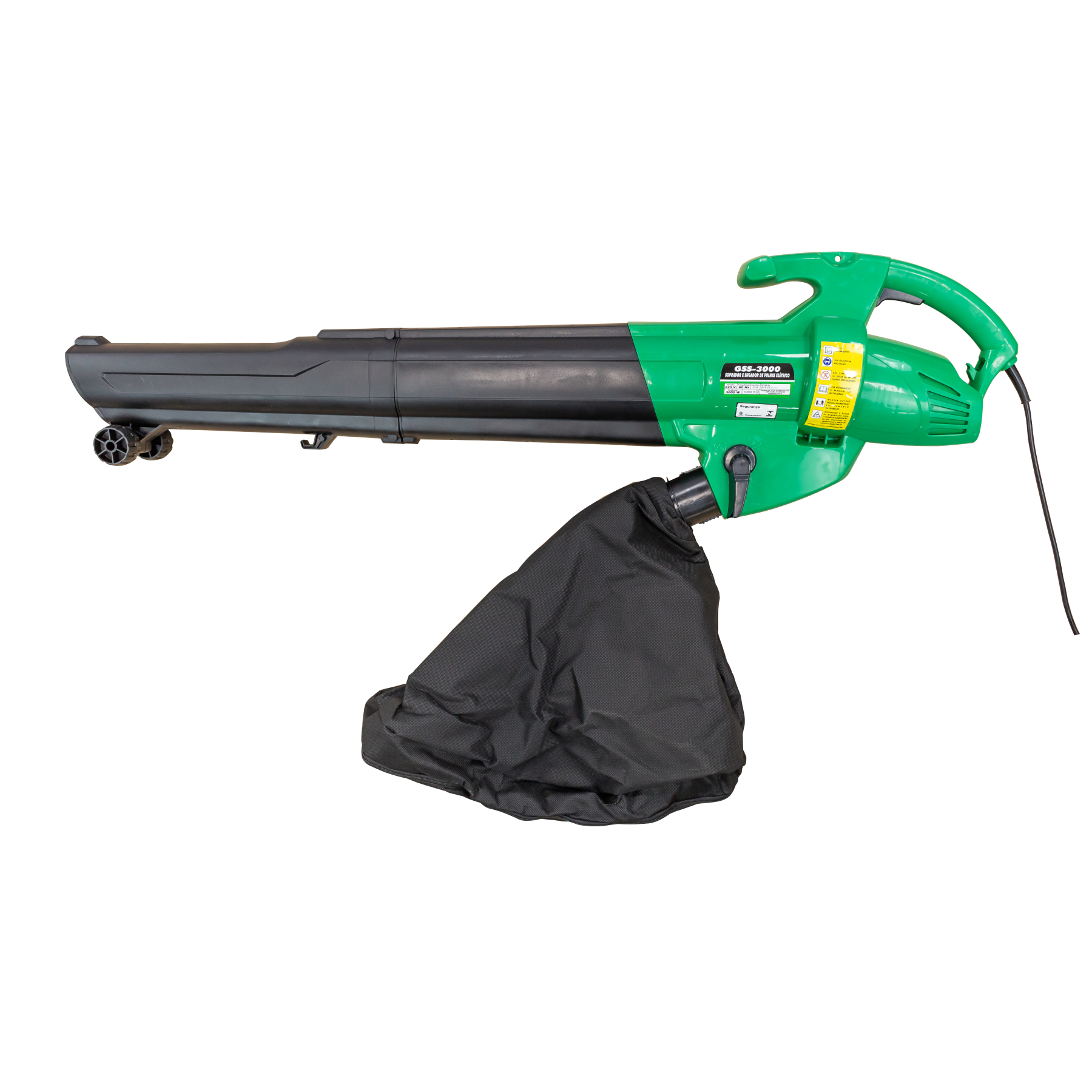 Soprador de Folhas Elétrico Garthen GSS-3000 127V (110V) 3000W