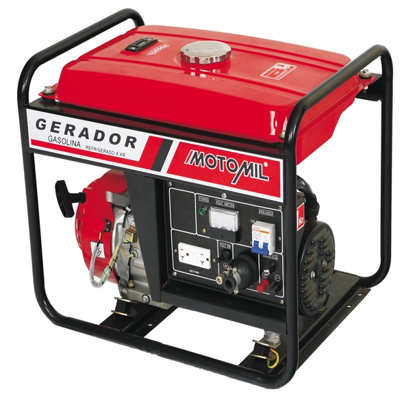 Gerador de Energia à Gasolina 2,5Kva Partida Elétrica e Manual Retrátil Motor 6,50HP 4T 15L MG-3000CLE Bivolt Motomil