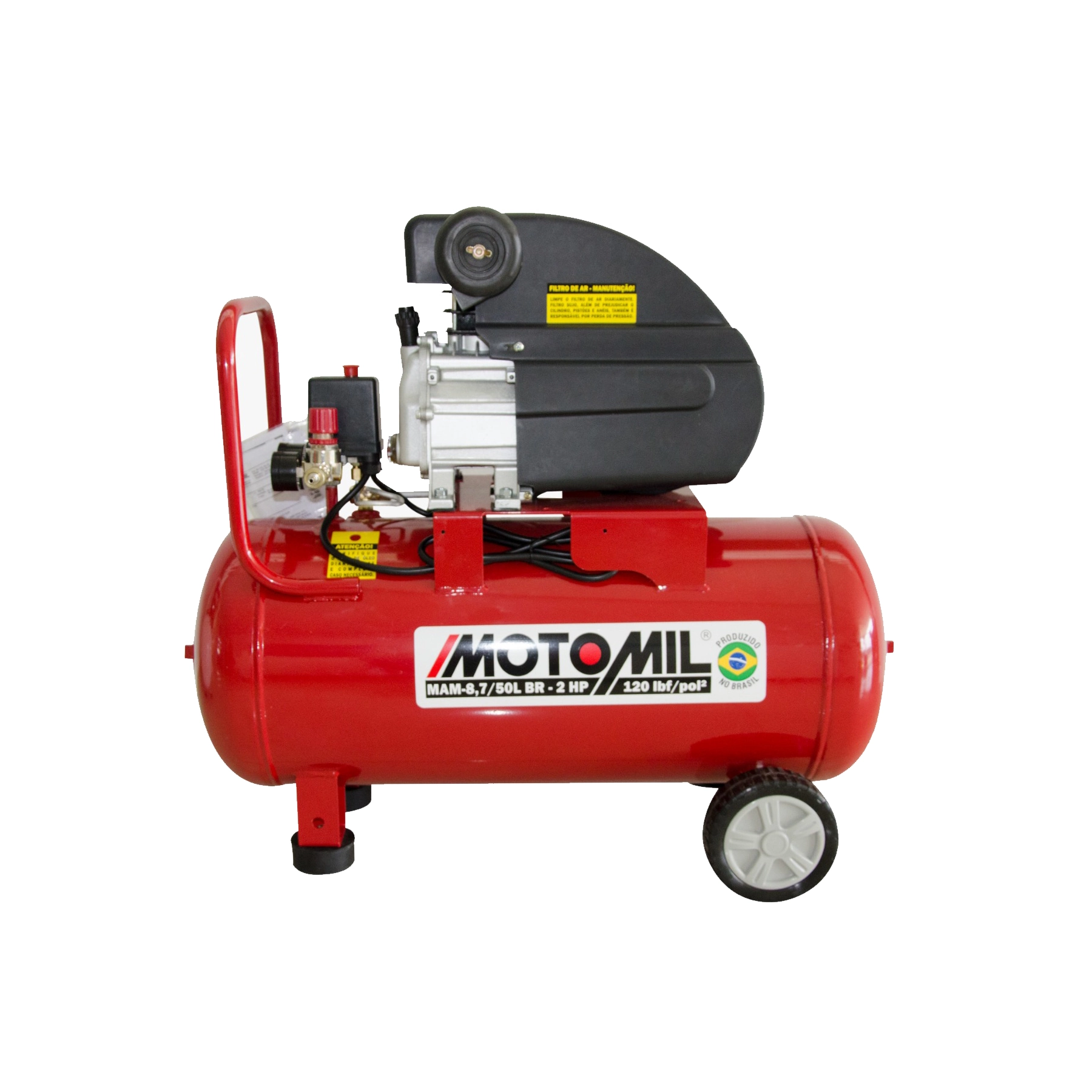 Motocompressor MAM 8,7/50BR 2HP 220V Motomil