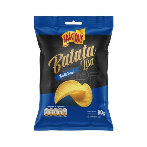 Batata Salcique Natural 80g