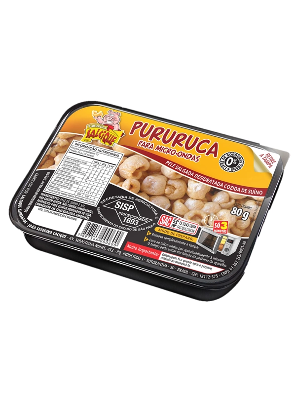 Pururuca P/micro Ondas 80g