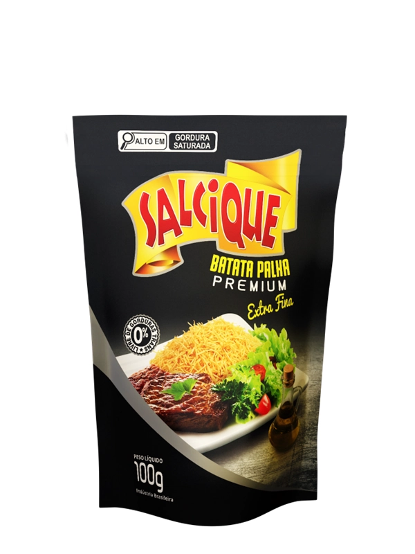 Batata Salcique 180gr Palha