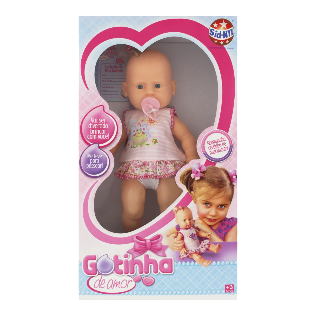Boneca Gotinha De Amor Sid Nyl