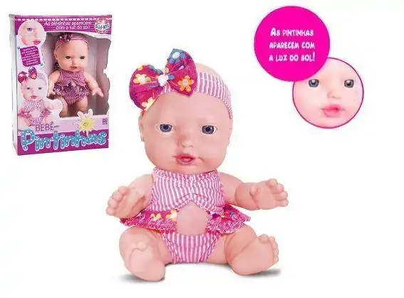 Brinquedo Bebe Pintinhas