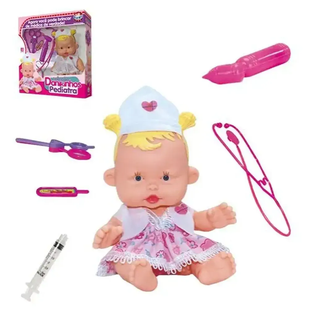 Brinquedo Colecao Danikinhos Pediatra