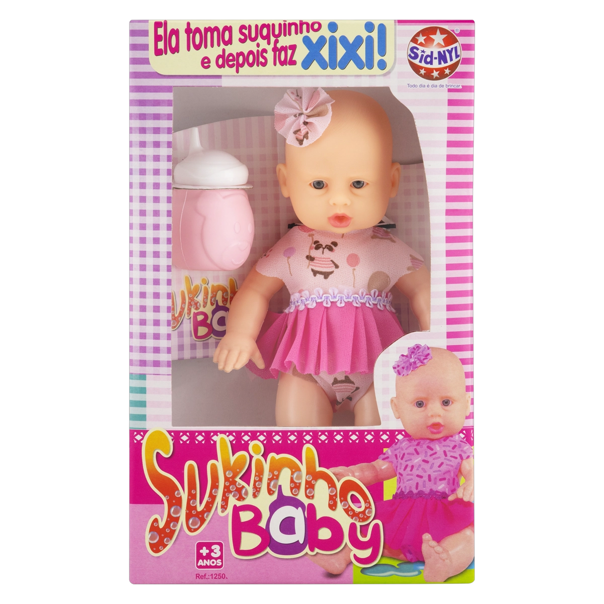 Boneca Sukinho Baby Sid Nyl