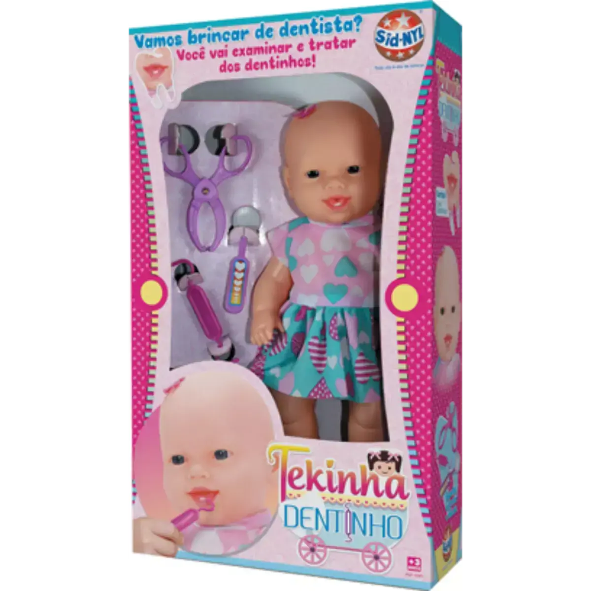Boneca Tekinha Dentinho