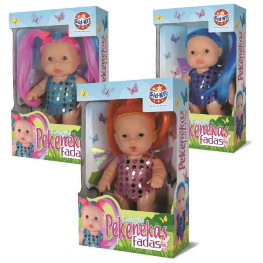 Boneca Coleção Pekenekas Fadas Sid Nyl