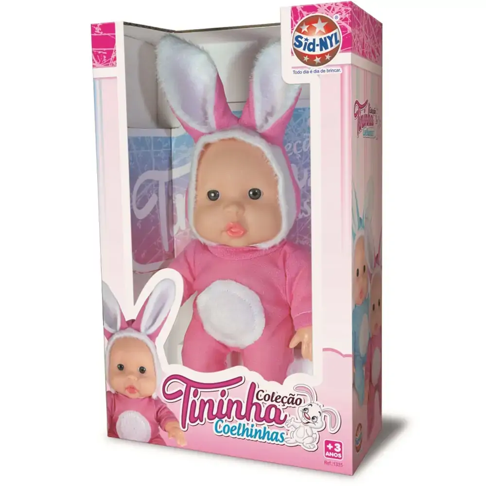 Boneca Tininha Colecao Coelhinhas