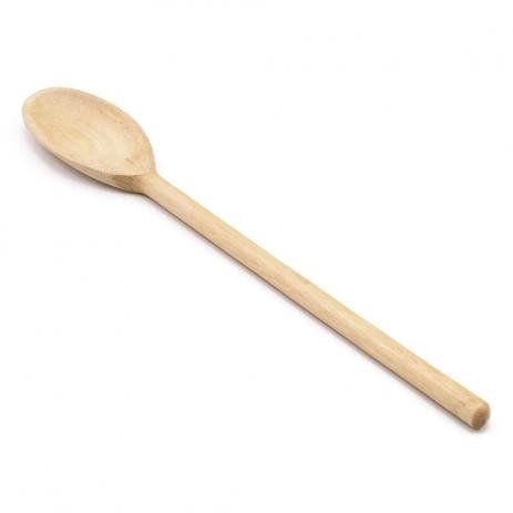 Colher De Madeira Oval 27cm