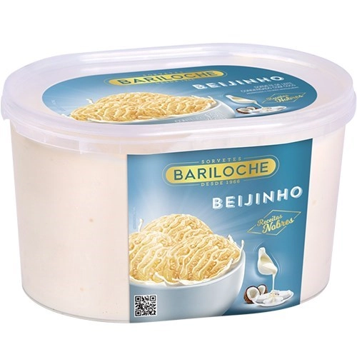 Sorvete Bariloche 1,5kg Beijinho