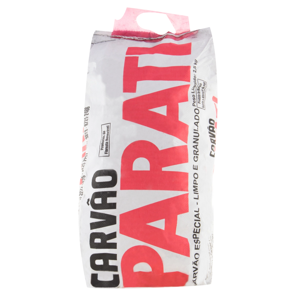 Carvão Parati Pacote 2,5kg