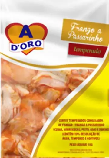 Frango A Passarinho Adoro Temp 1kg