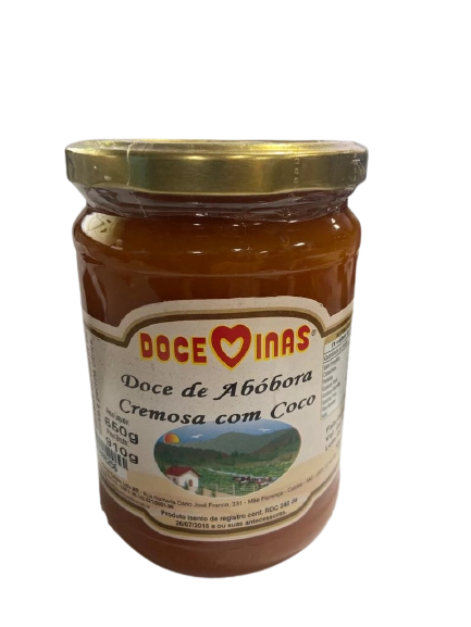 Doce Minas Abobora C/ Coco