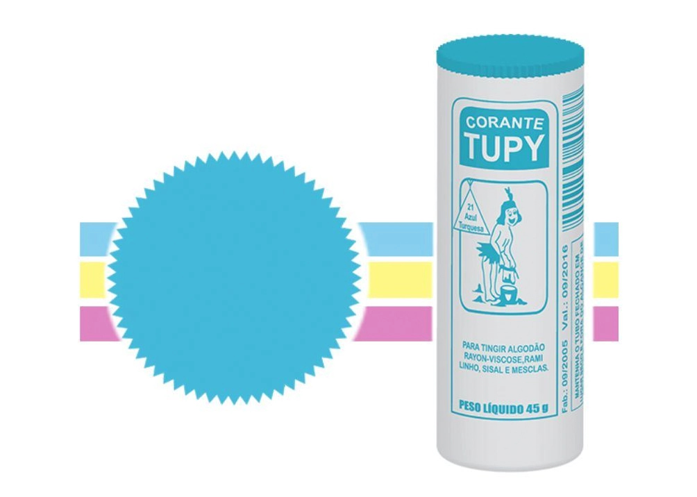 Corante Tupy Azul Turquesa