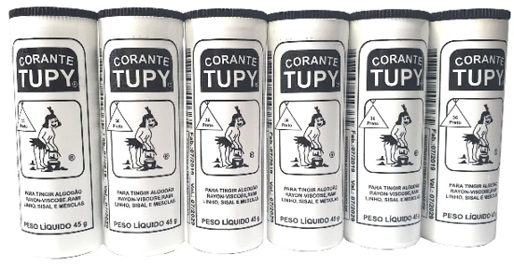 Corante Tupy Preto 45g Cx 6.0