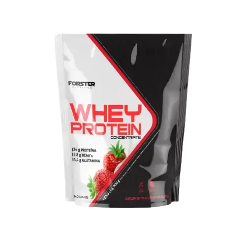 Whey Protein Foster Concentrate Morango Rf.900g