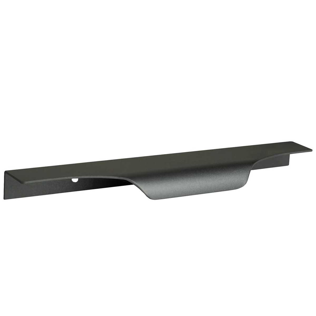 Kit 40 Puxadores Para Móveis Wave Cava Alumínio Titânio 180mm Aluminium Decor