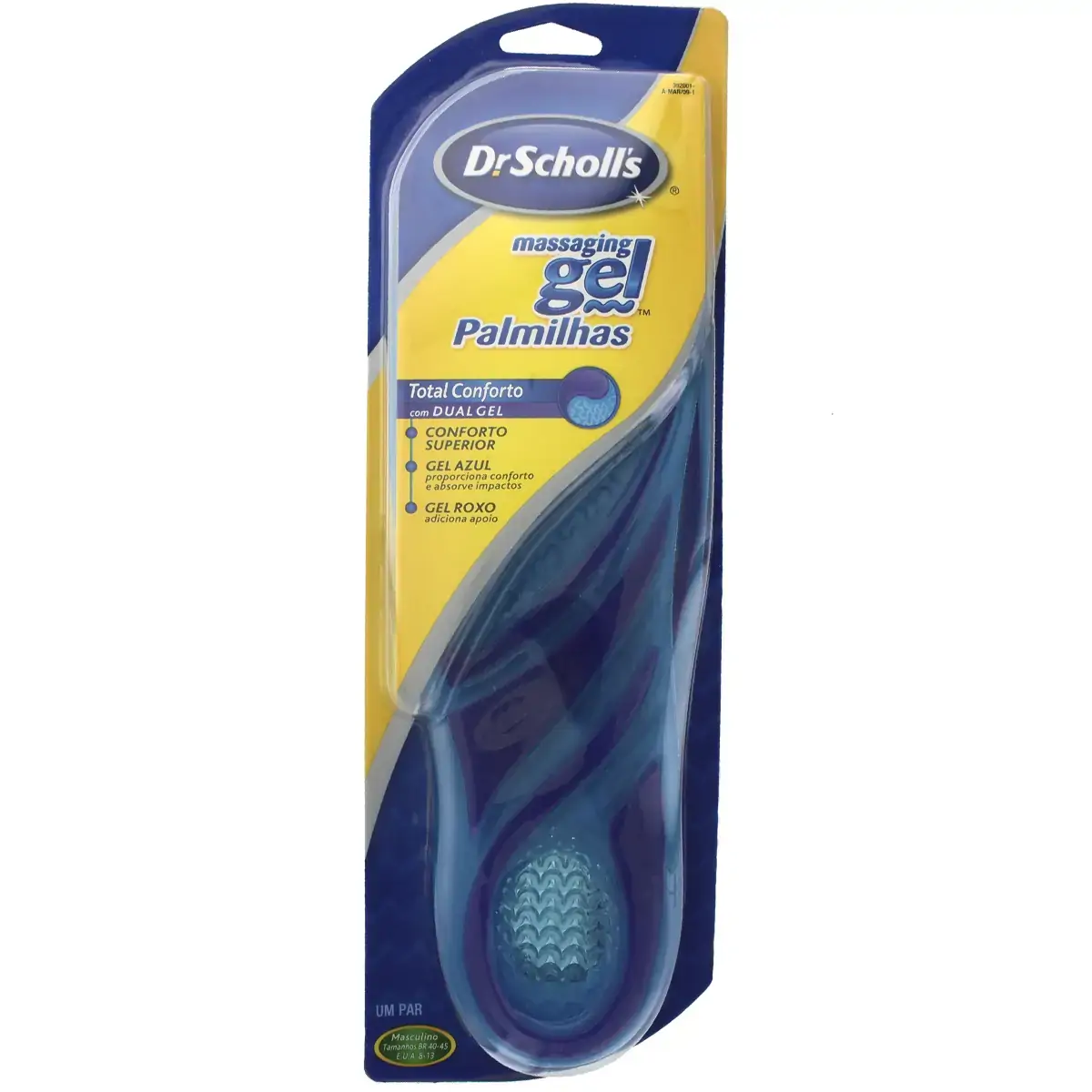 Palmilha Dr Scholls Gel Mascul