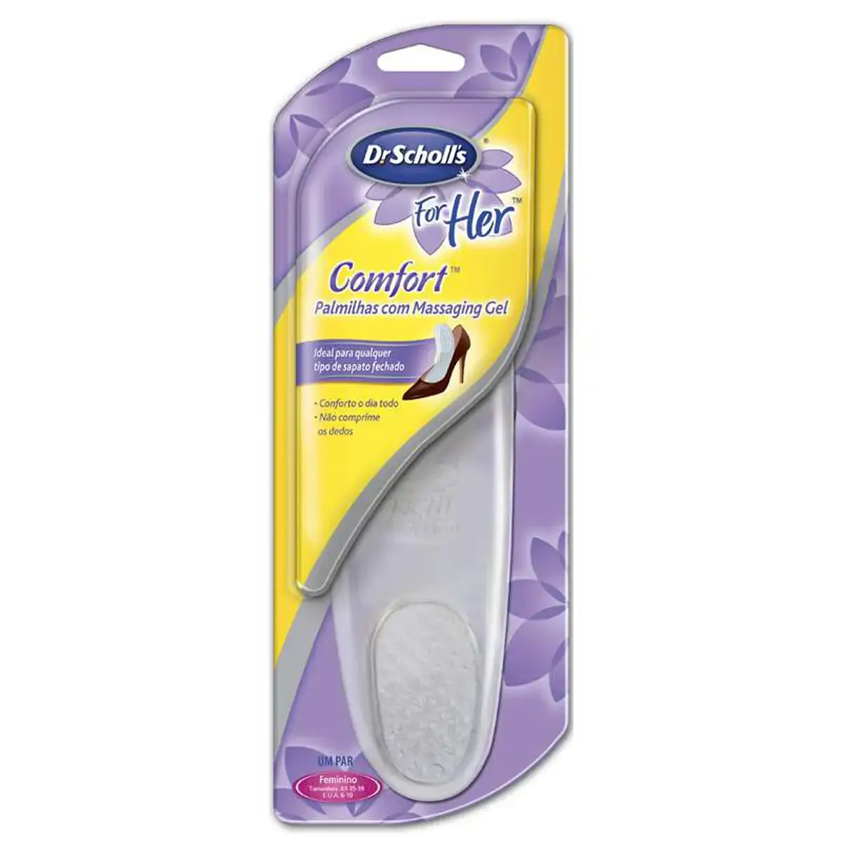 Palmilha Dr.scholls For He Comfort Feminina