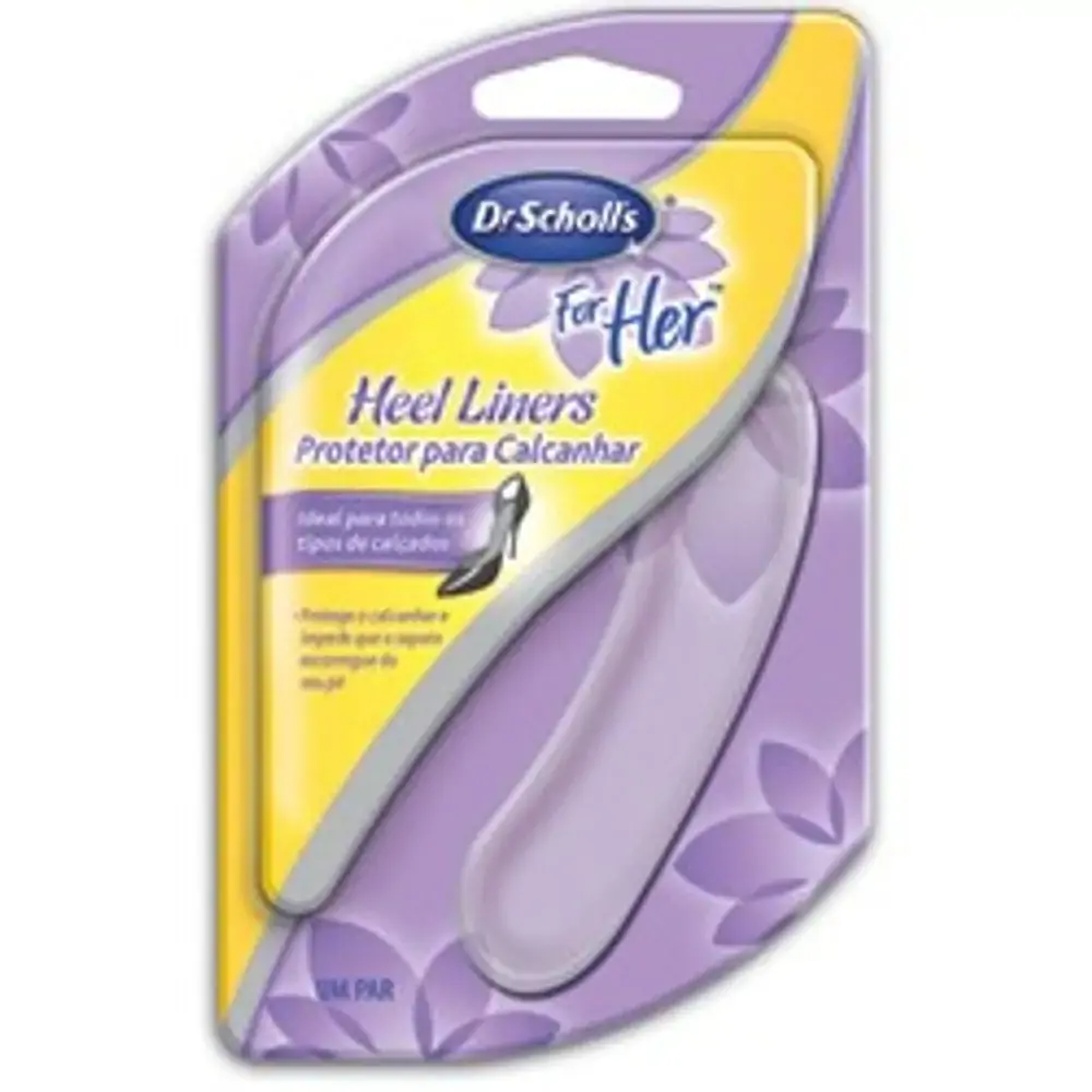Protetor Dr Scholl Gel Para Calcanhar Hell Liners