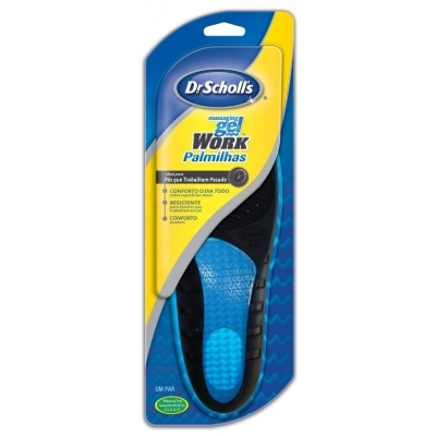 Palmilha Dr Scholl Work Gel Masc