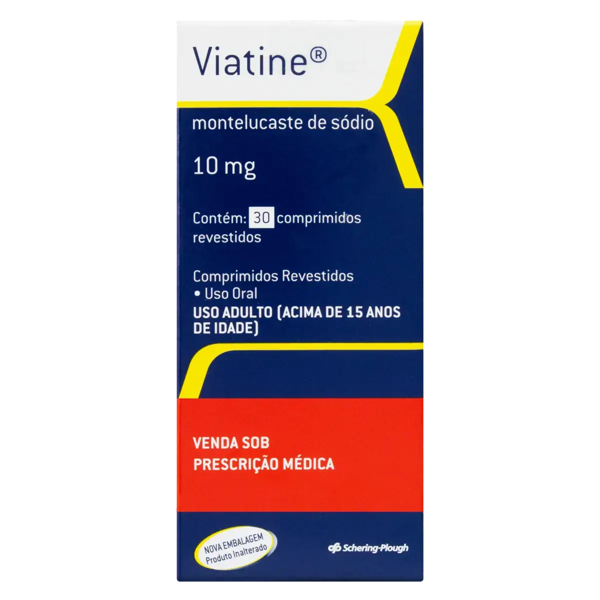 Viatine 10mg Supera Caixa 30 Comprimidos Revestidos