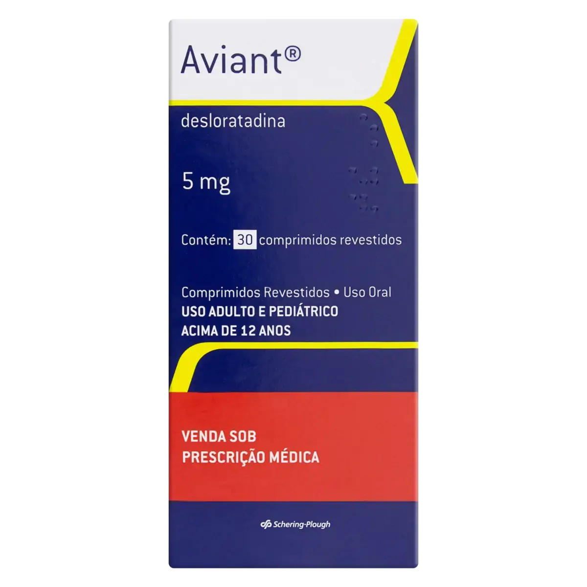 Aviant 5mg Supera Caixa 30 Comprimidos Revestidos