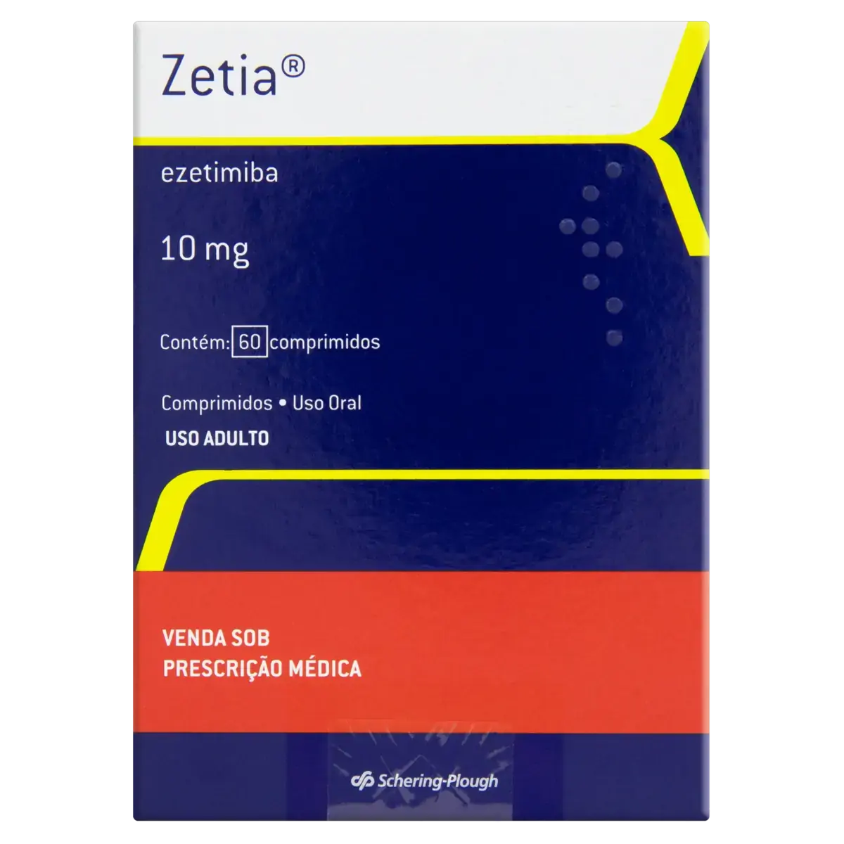 Zetia 10mg Schering Plough Caixa 60 Comprimidos