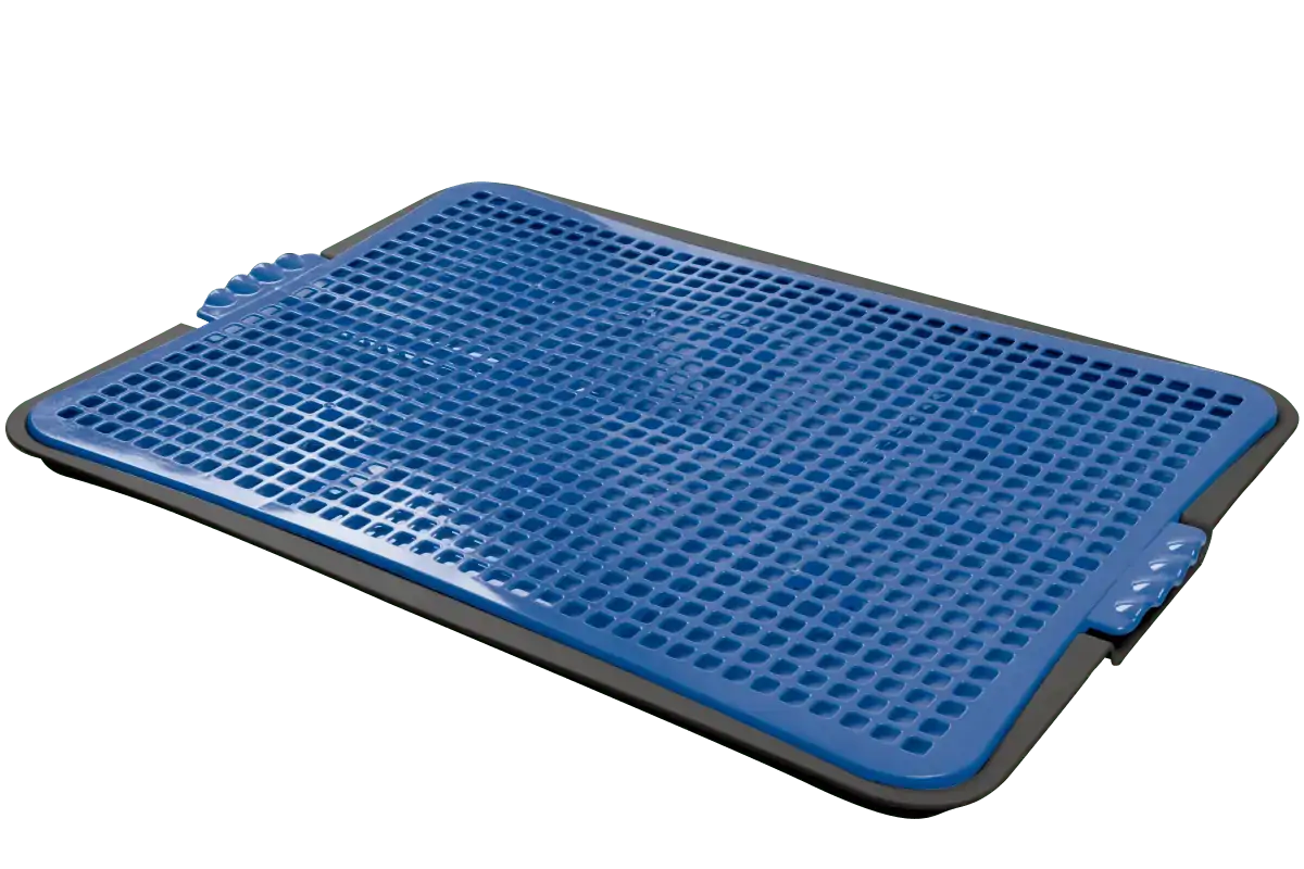 Sanitario Para Caes Pipi Jornal Ref 99 Azul Plast Pet