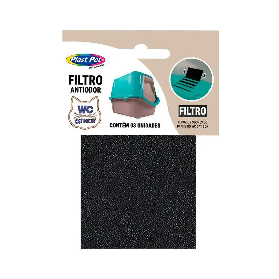 Filtro Anti Odor Cat New 3un