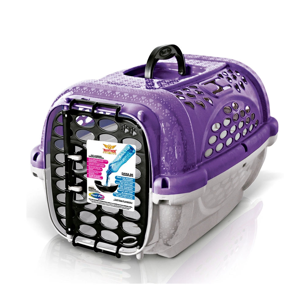 Caixa De Transporte Lilas Panther N02