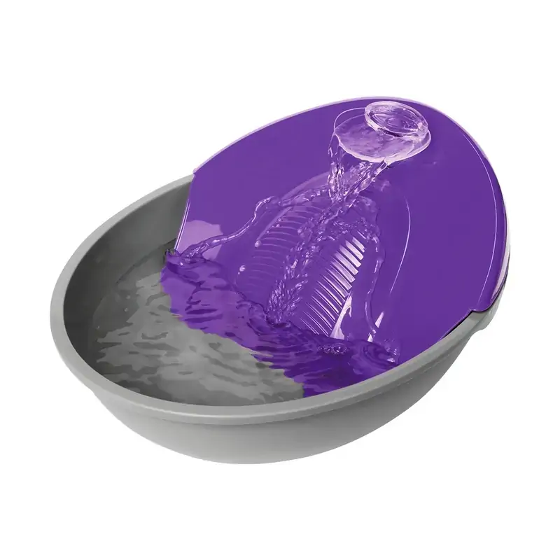 Bebedouro E Purificador De água Fonte Petit 110 V Roxo Carol