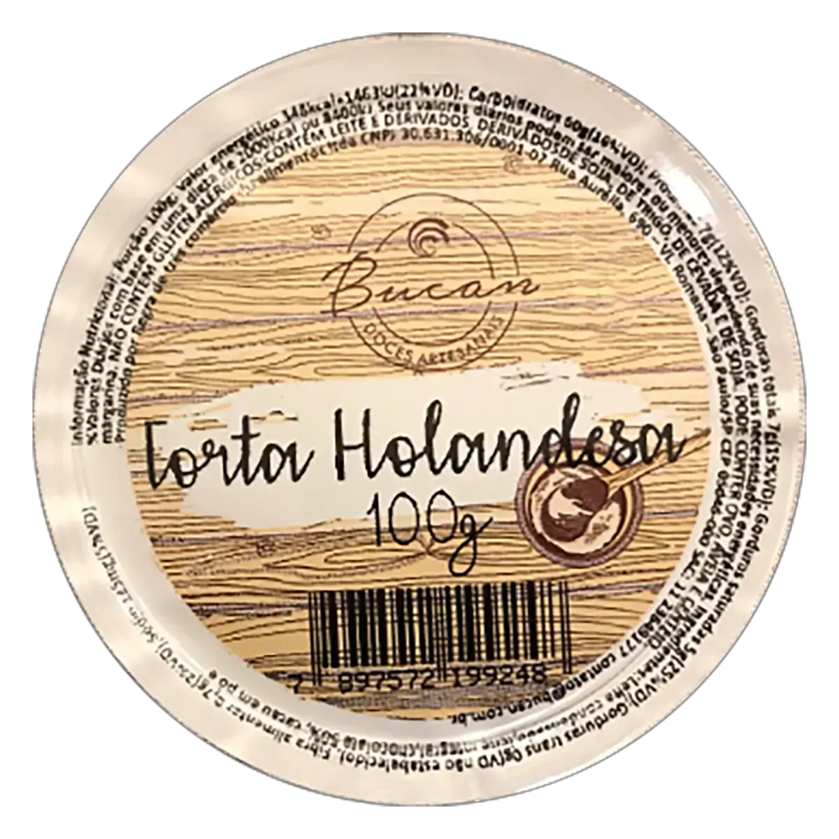 Torta Holandesa Bucan Pote 100g