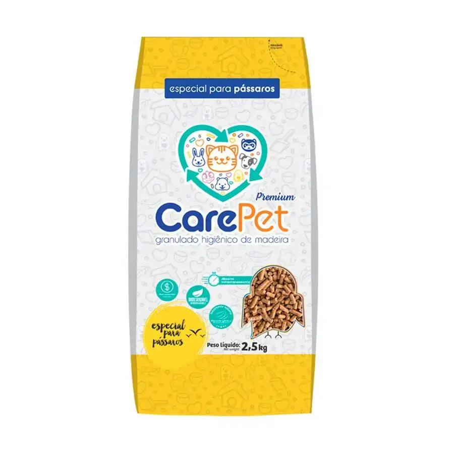 Granulado P/ Aves Care Pet 2,5kg M