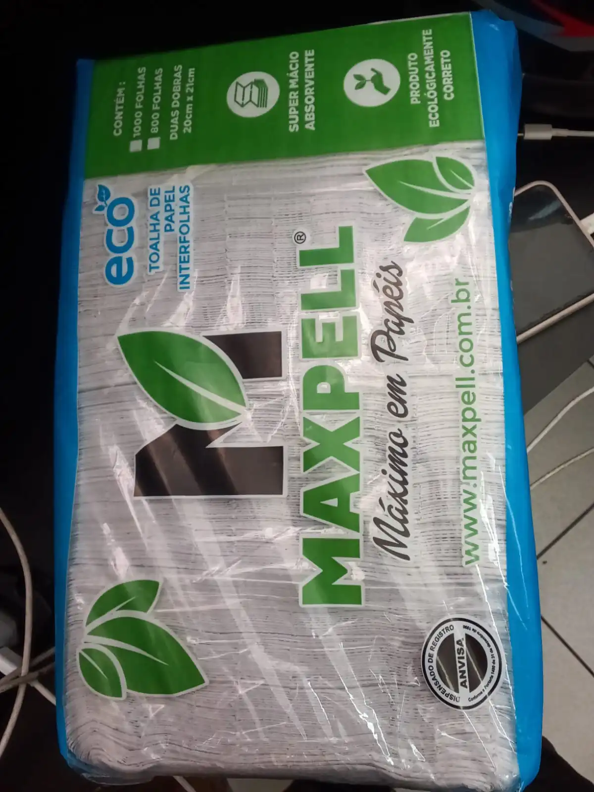 Toalha Int. Maxpell Eco Cel. 2 Db C/ 800